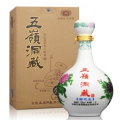 52度五嶺洞藏國(guó)花瓷1500ml