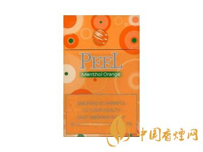 百樂橙peel(橙子)爆珠煙價格圖片