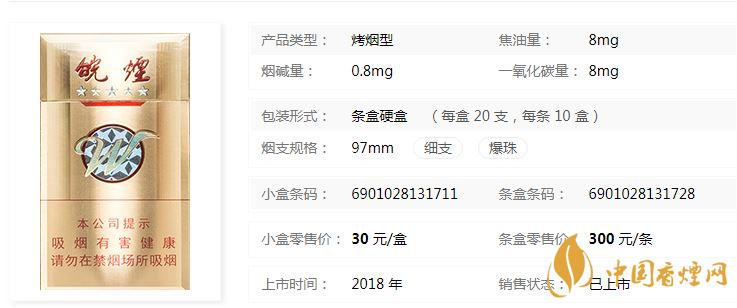 黃山金皖細支價格多少錢一包價格