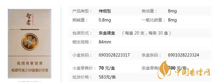 黃山智者多少錢一包價(jià)格？黃山智者香煙價(jià)格一覽