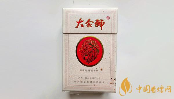 最新大金獅香煙價格表和圖片 大金獅香煙多少錢一包