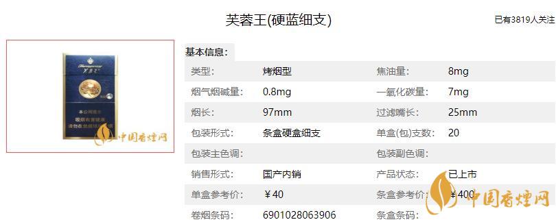 芙蓉王煙價格表和圖片2021 芙蓉王煙的寓意是什么