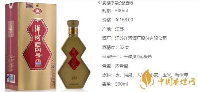 洋河系列酒價(jià)格表大全 洋河系列酒有哪些牌子