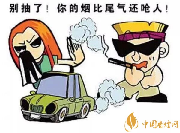 車內(nèi)抽煙更易致癌，車內(nèi)二手煙讓車受傷