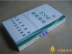 韓國esse愛喜香煙價格表圖 韓國esse愛喜(中國版)薄荷多錢一盒