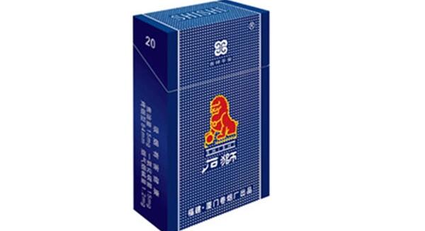 藍色石獅煙多少錢一包 藍色石獅煙圖片和價格5-7元(3款)